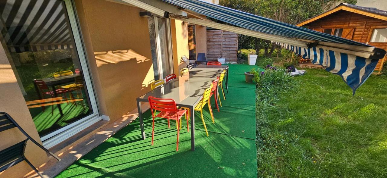 Le Phenix - Hypercentre 16 Personnes Garage Gratuit Wifi Jardin Barbecue Proche Parc Tete D'Or Apartment วีเลอร์บาน ภายนอก รูปภาพ